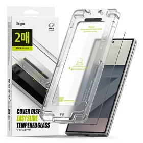 Ringke Cover Display Easy Slide grūdintas stiklas 2 vnt. Samsung Galaxy Z Fold 7 - permatomas