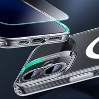 ESR Classic Pro Rinkinys Halolock Magnetinis dėklas iPhone 16 - Skaidrus