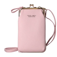 Megztas maišelis telefonui GCW01 šviesiai rožinis