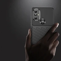 Thunder dėklas lankstus šarvuotas Motorola Moto G Power 2022 juodas