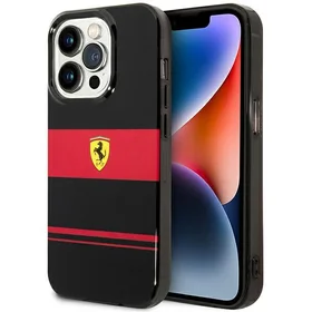 Ferrari FEHMP14XUCOK iPhone 14 Pro Max 6.7" juodas/juodas kietas dėklas IMD Combi Magsafe