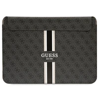 Guess 4G Printed Stripes dėklas 16" nešiojamam kompiuteriui - juodas