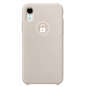 Dėklas "Silicone Case" skirtas iPhone XR / Stone / su įpakavimu