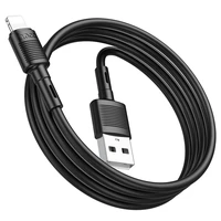 Kabelis USB A į Lightning Hoco 2,4A 1 m X83 juodas