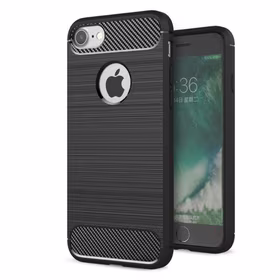 CARBON dėklas telefonui IPHONE 6/6S juodas