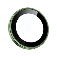 Benks grūdintas stiklas Glass Warrior Lens Protector kamerai iPhone 17 (2 lęšiai) žalias