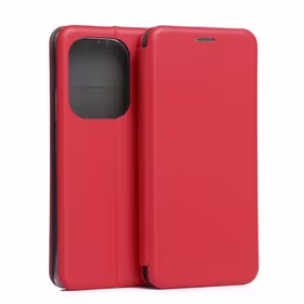 Beline Dėklas Book Magnetic Poco M6 Pro raudonas