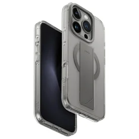 Uniq Heldro Max Magclick įkrovimo dėklas iPhone 16 Pro - permatomas