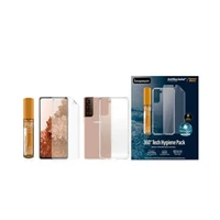 PanzerGlass apsaugos rinkinys Samsung Galaxy S21+ TPU plėvelė + ClearCase + valymo skystis 30ml