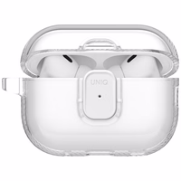 Uniq Glase Pro deklas AirPods Pro 3 Lock deklas - skaidrus