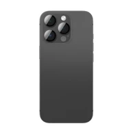 AmazingThing aviacijos klasės lydinio grūdintas stiklas objektyvui iPhone 16 Pro / 16 Pro Max - juodas