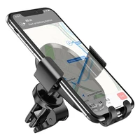 HOCO automobilinis laikiklis su belaidžiu įkrovimu oro angai 15W CA105 juodas