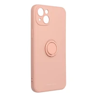 ROAR dėklas telefonui IPhone 15 Plus AMBER rožinis