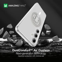 Amazing Thing Minimal Magsafe laikiklio dėklas S24PMRMINCL Samsung Galaxy S24 Plus - skaidrus