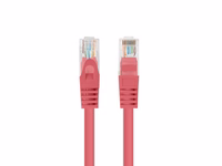 PATCHCORD KAT.5E UTP 1.5M raudonas FLUKE PASSED LANBERG 10-PACK
