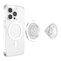 Popsockets PopGrip MagSafe 2 telefono laikiklis ir stovas - Skaidrus