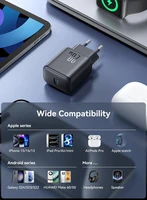 Įkroviklis Joyroom JR-TCF20 20W USB-C + USB-C to USB-C cable 1.0m baltas