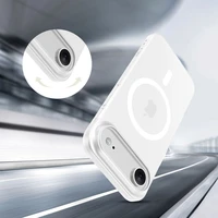 Tech-Protect MagFlex Magnetinis dėklas telefonui iPhone 17 Air - Skaidrus matinis