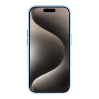Camshield Soft dėklas iPhone 15 Pro Max šviesiai mėlynas