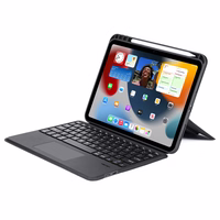 Dėklas su klaviatūra Dux Ducis DK Apple iPad 10.9 2022/iPad 11 2025 juodas
