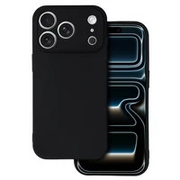 Matinis dėklas telefonui iPhone 17 Pro - juodas