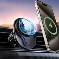 SODI C50 besisukantis ventiliacijos laikiklis 15W su MagSafe C50 - juodas