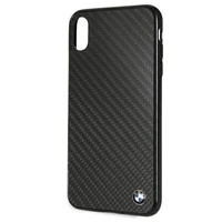 BMW Siganture Carbon dėklas iPhone Xs Max - juodas