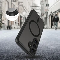 Tech-Protect MagCam Magnetinis dėklas telefonui Samsung Galaxy S25 - Juodas