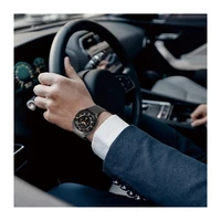 DUX DUCIS laikrodžio dirželis MILANESE nerūdijančio plieno magnetinis 47 mm juodas