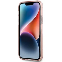 Karl Lagerfeld IML Choupette Magnetinis dėklas iPhone 12/12 Pro - rožinis