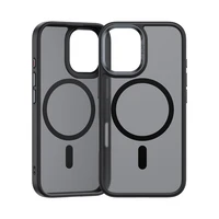 Benks Magnetinė Mist dėklas Metal Frame Iphone 16 Pro Max juodas