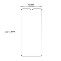LCD apsauginis stikliukas 9H Xiaomi Redmi A5/Poco C71