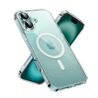 Užalias Classy Clear Magnetic Dėklas with MagSafe iPhone 16 Plus - Clear