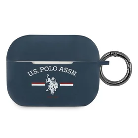 US Polo USACAPSFGV AirPods Pro dėklas tamsiai mėlynas/tamsiai mėlynas