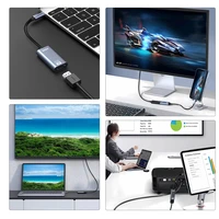 Wozinsky WACH-01 USB-C - HDMI 4K 60Hz adapteris - juodas