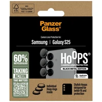 PanzerGlass Hoops objektyvo apsauginis stiklas Samsung Galaxy S25 juodas