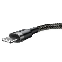 Baseus kabelis Cafule USB - Lightning 3,0 m 1,5A pilkas-juodas