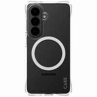 CARE by PanzerGlass Samba skaidrus Qi dėklas Samsung Galaxy S26 - skaidrus