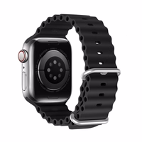 Apyrankė Dux Ducis OceanWave Series Apple Watch 38/40/41mm Black