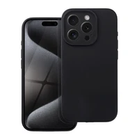 Dėklas telefonui SILICONE 2mm IPHONE 15 Pro juodas
