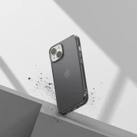 Ringke Fusion Matte dėklas iPhone 14 Plus su geliniu rėmeliu – pilkas