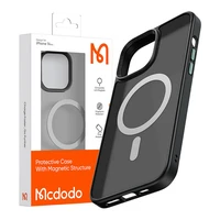 Magnetinis dėklas McDodo iPhone 14 plus (juodas)