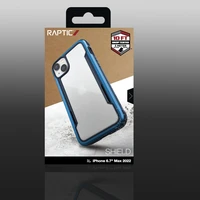 Raptic X-Doria Shield dėklas iPhone 14 Plus šarvuota mėlyna danga