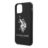 US Polo USHCN65SLHRBK iPhone 11 Pro Max juodas Silicone Collection