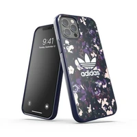 Adidas OR SnapCase Grafikos dėklas iPhone 12 Pro / iPhone 12 - alyvinė