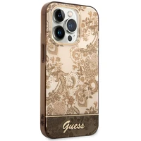 Guess GUHCP14LHGPLHC iPhone 14 Pro 6.1 ochrinis kietasis dėklas Porcelain Collection
