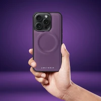 ROAR magnetinis dėklas MAG MORNING telefonui IPHONE 15 Plus violetinis