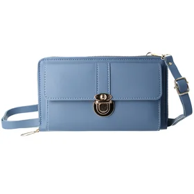 Megztas krepšys telefonui GCW06 mėlynas