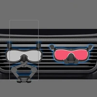 Gravity išmaniojo telefono automobilinis laikiklis ventiliacijos angai su oro gaivikliu, sidabrinis (YC06)