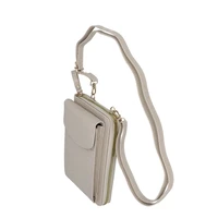 Megztas krepšys telefonui GCW12 smėlio spalvos